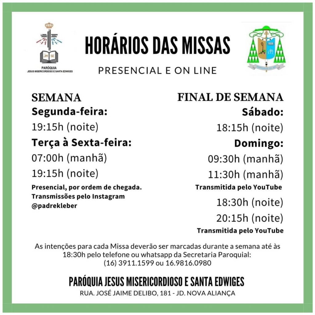 Jesus Misericordioso e Santa Edwiges 2006 Arquidiocese de Ribeirão